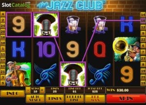 the jazz club spin game
