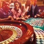 roulette wheel table